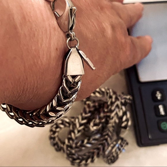 Set 3-pic Cuban links chain .... - Picture 10 of 17